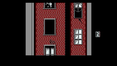 capture d'écran du jeu Prohibition pour Thomson TO8 réalisée avec l'émulateur MAME